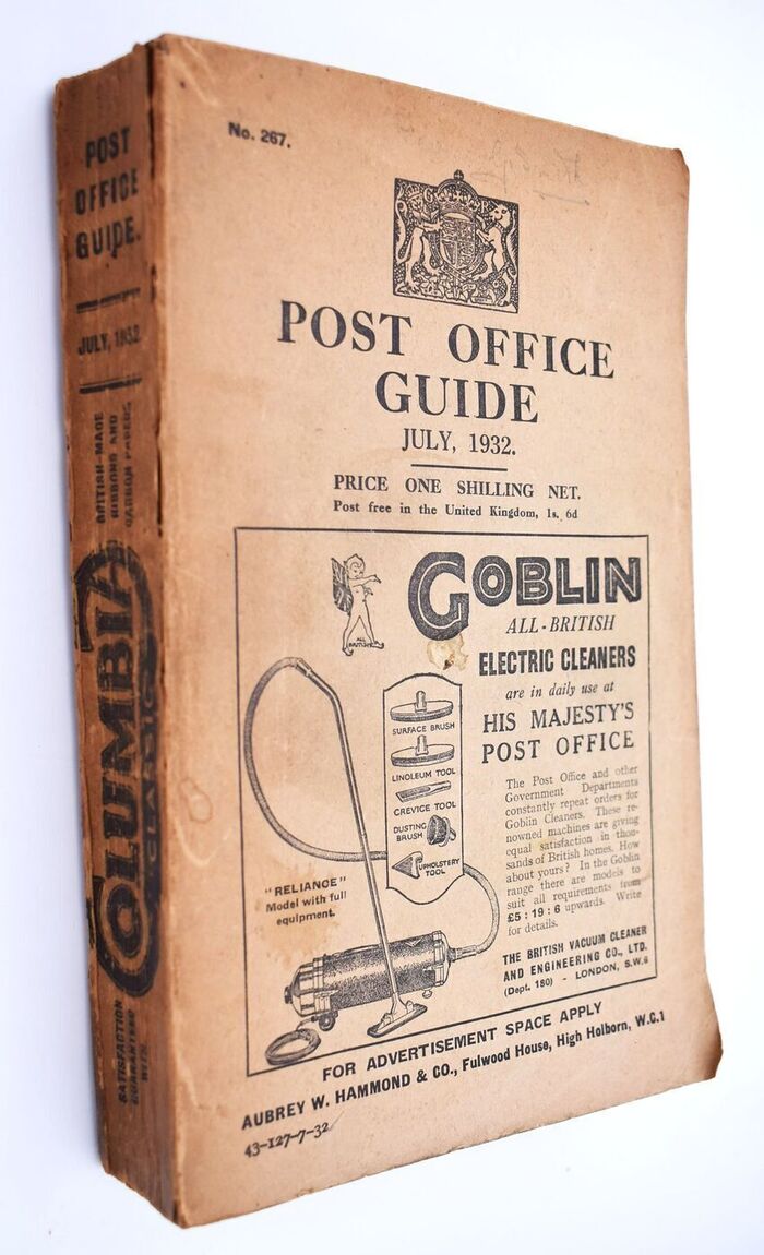 Post Office Guide July 1932 Image