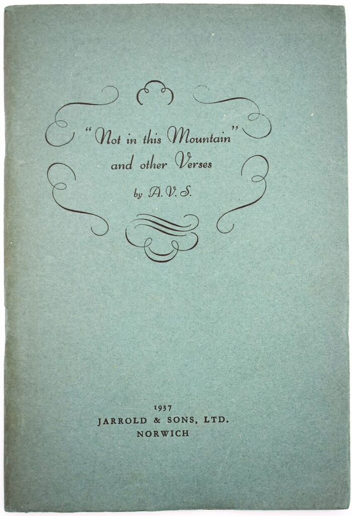 NOT IN THIS MOUNTAIN And Other Verses Image