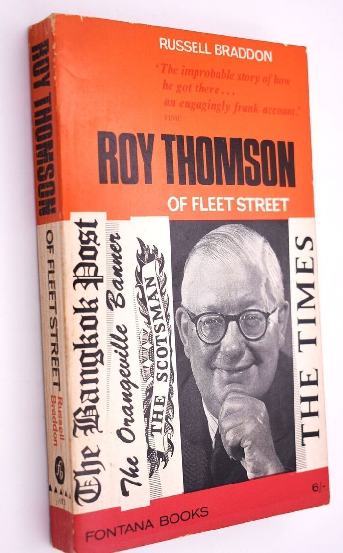 Roy Thomson Of Fleet Street Image