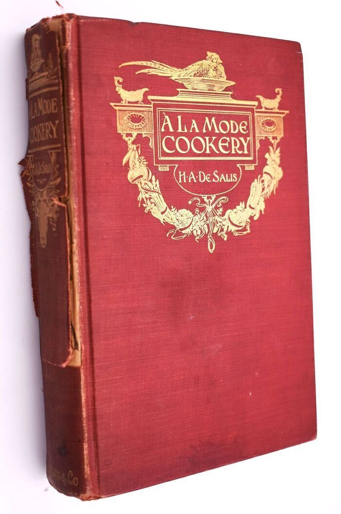 A LA MODE COOKERY Up-To-Date Recipes Image