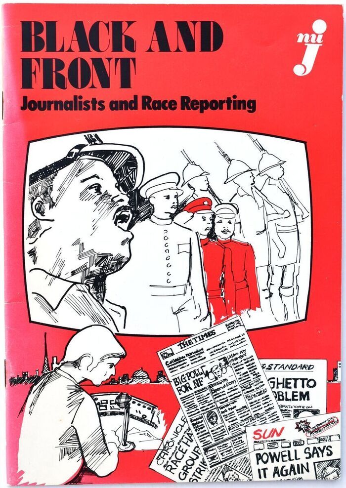 BLACK AND FRONT Journalists And Race Reporting Image