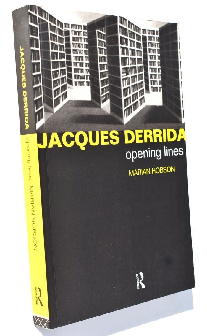 JACQUES DERRIDA Opening Lines Image