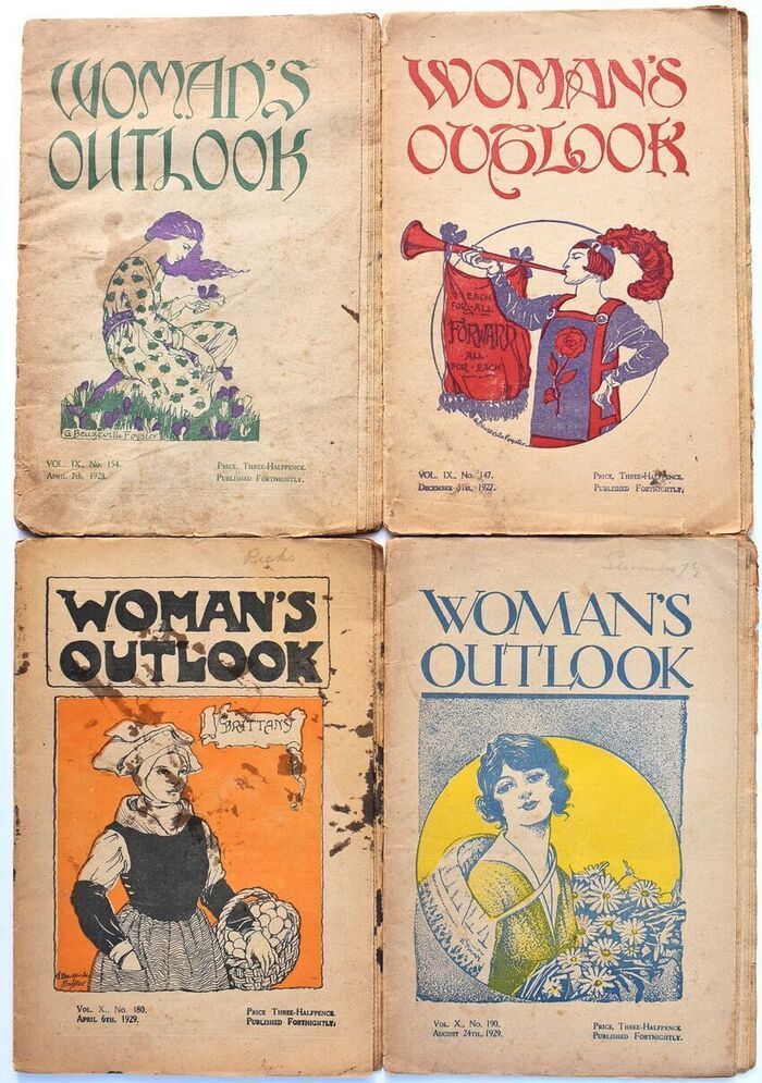 Woman's Outlook [Four Issues 1927-1929] Image