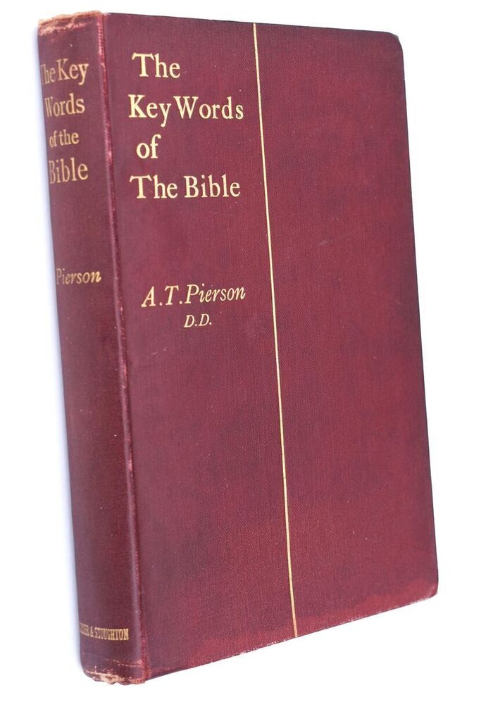 The Key Words Of The Bible Image