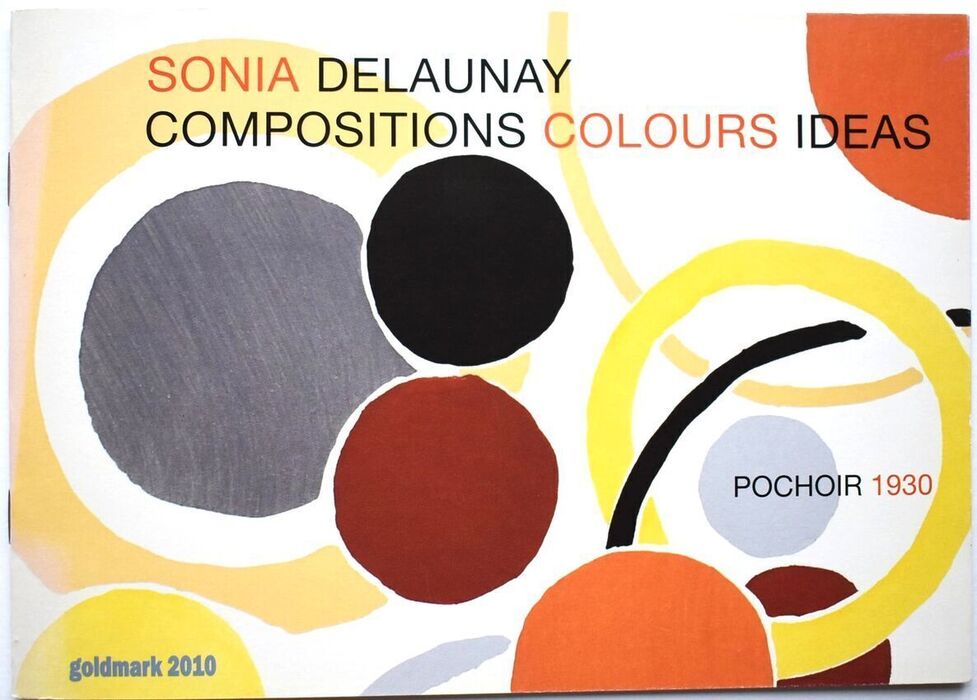 SONIA DELAUNAY Compositions Colours Ideas Pochoir 1930 Image