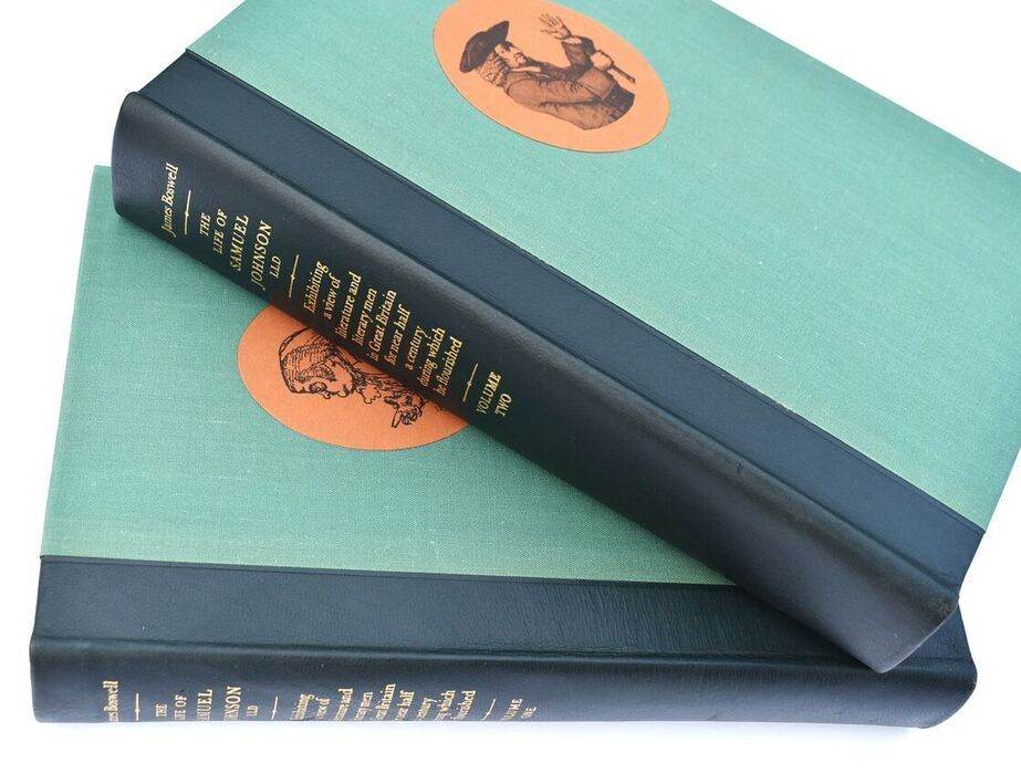 THE LIFE OF SAMUEL JOHNSON Exhibiting A View Of Literature And Literary Men In Great Britain For Half A Century During Which He Flourished [2 Vols] Image