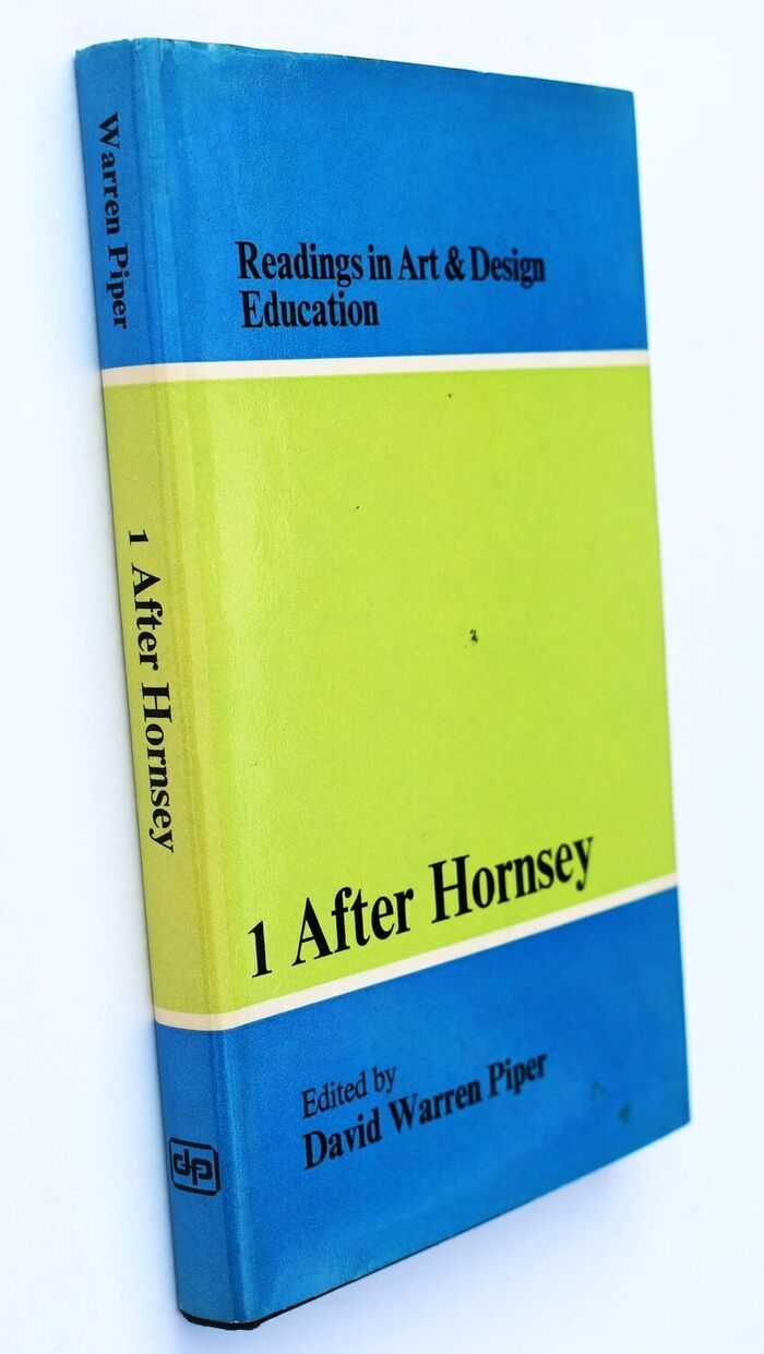 AFTER HORNSEY Readings In Art And Design Education I Image