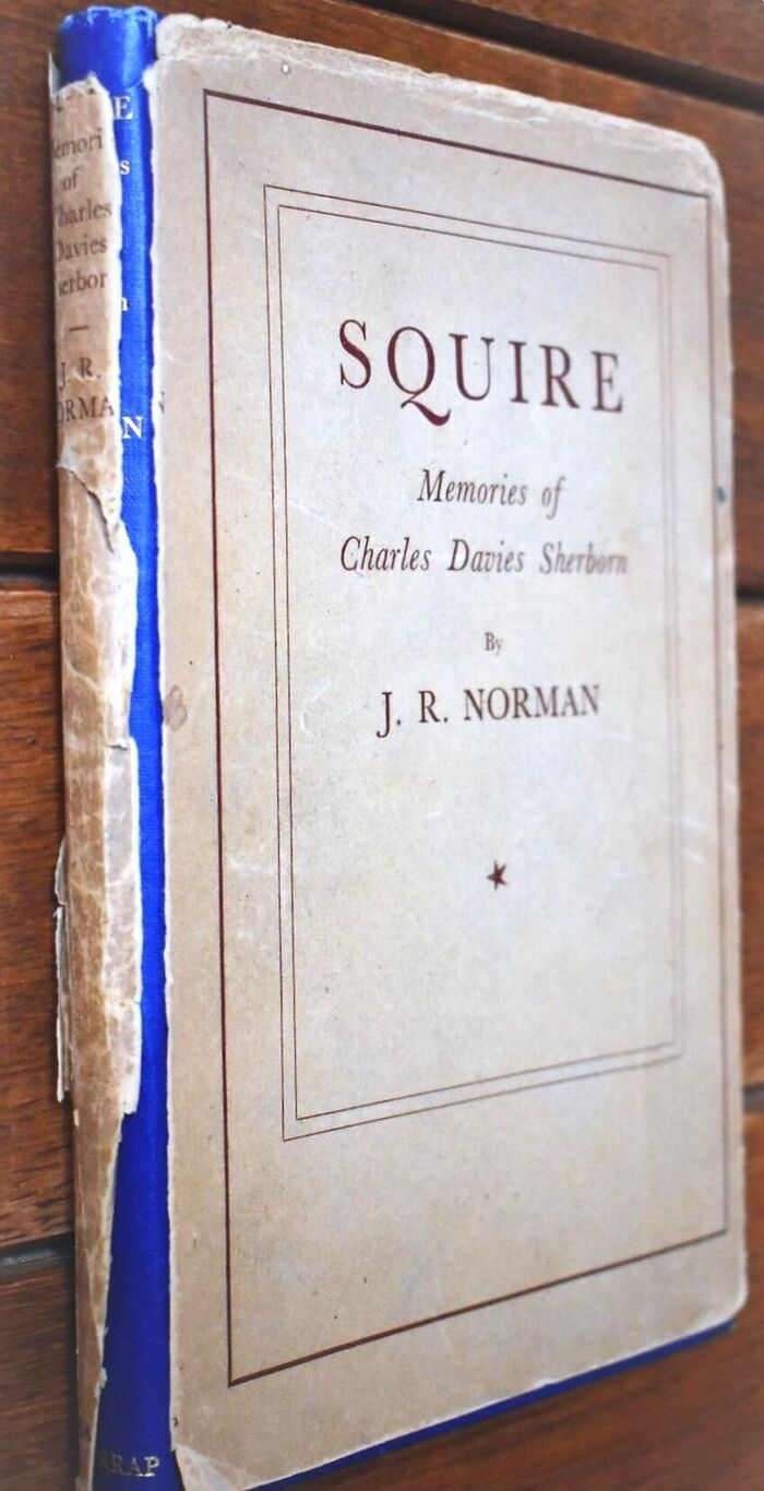 SQUIRE Memories Of Charles Davies Sherborn Image