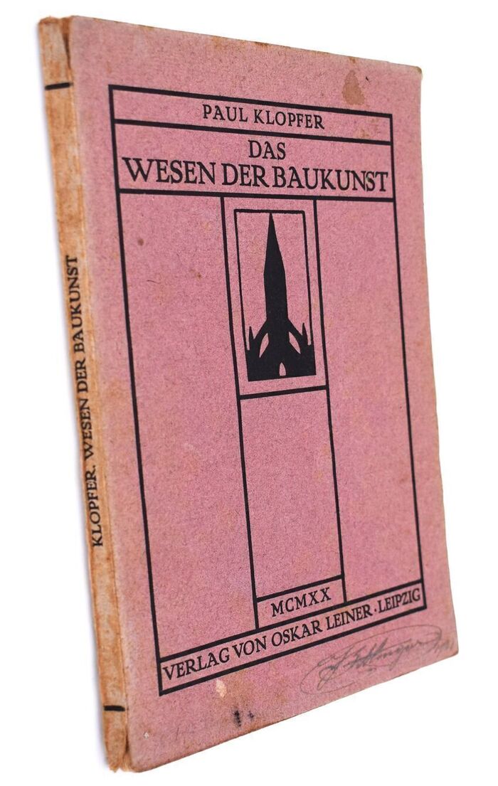 DAS WESEN DER BAUKUNST Einführung in das Verstehen der Baukunst, Grundsätze und Anwendungen Image