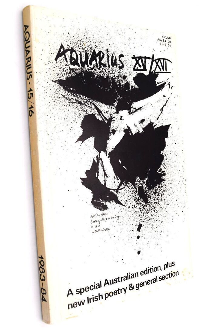 AQUARIUS XV/XVI 15/16 A Special Australian Edition, Plus New Irish Poetry & General Section Image