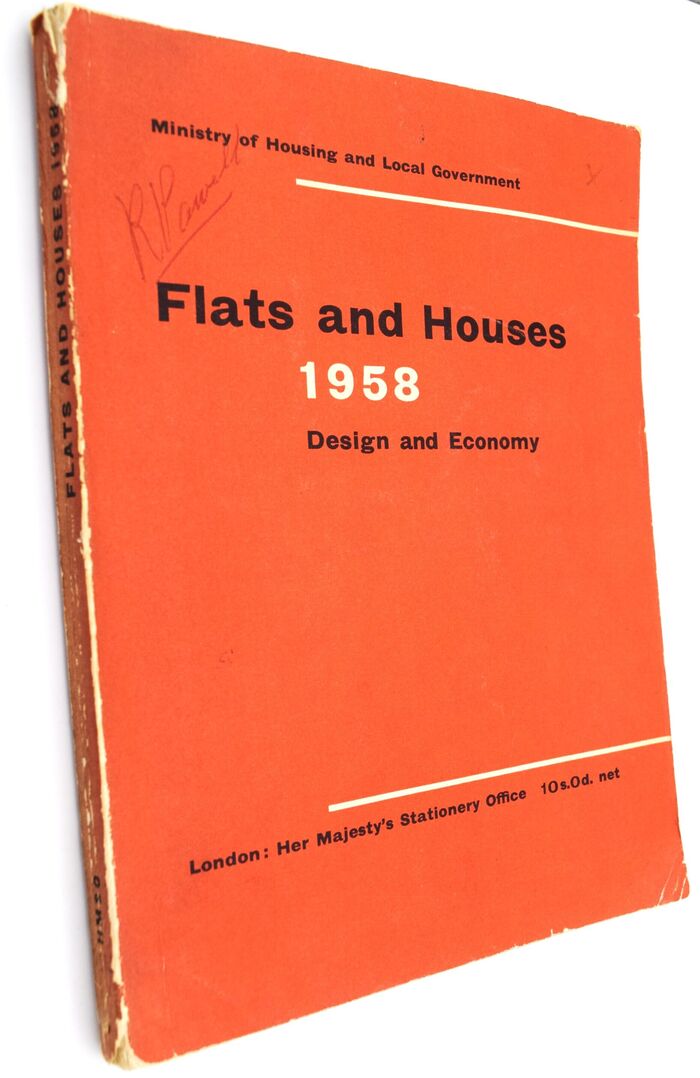 FLATS AND HOUSES 1958 Design And Economy Image