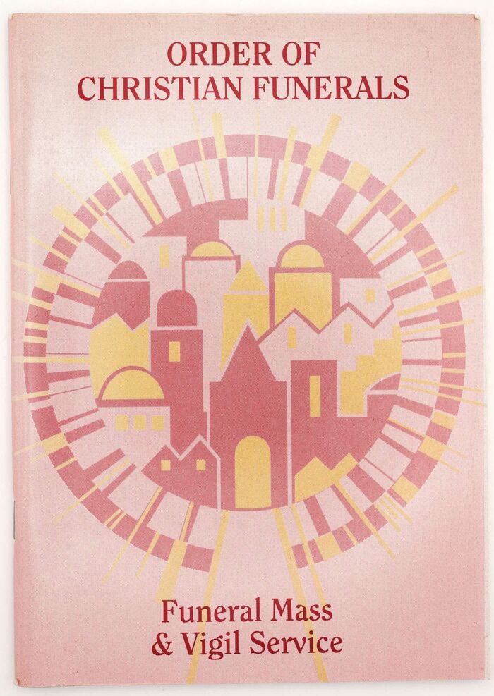 ORDER OF CHRISTIAN FUNERALS Vigil Service And Funeral Mass People's Book Image