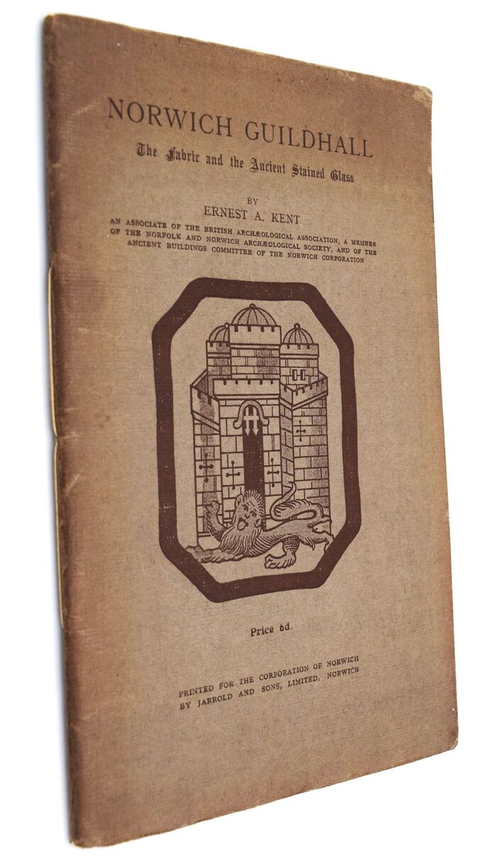 NORWICH GUILDHALL The Fabric And The Ancient Stained Glass Image