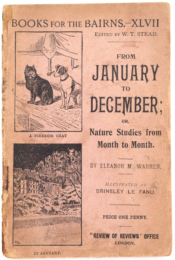 FROM JANUARY TO DECEMBER; Or Nature Studies From Month To Month [Books For The Bairns No.XLVII] Image