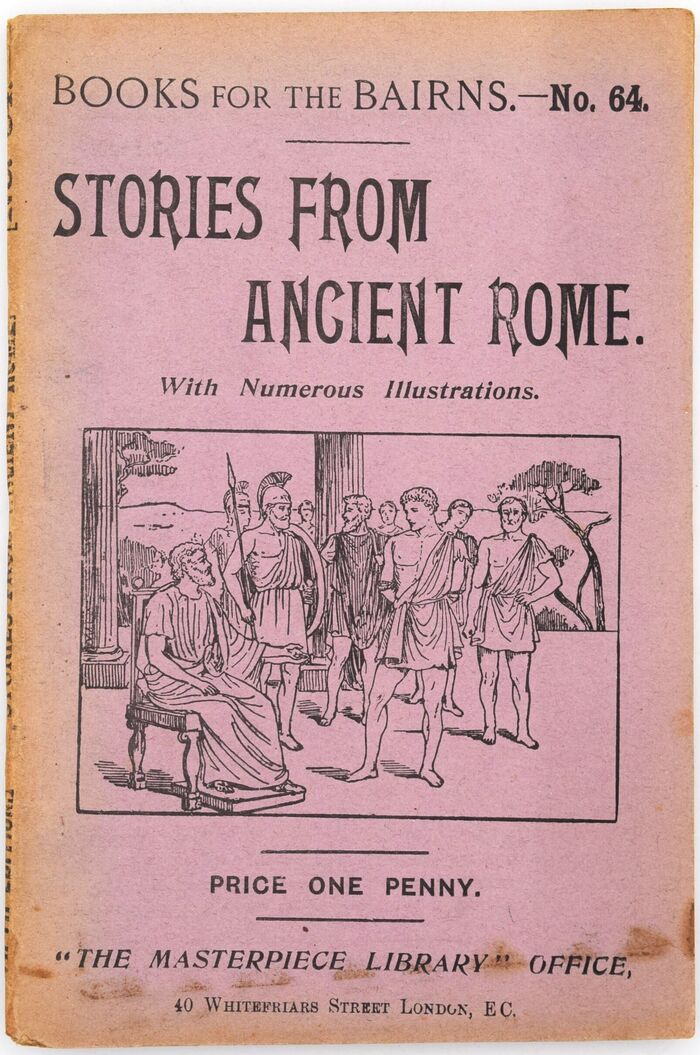 STORIES FROM ANCIENT ROME [Books For The Bairns No.64] Image