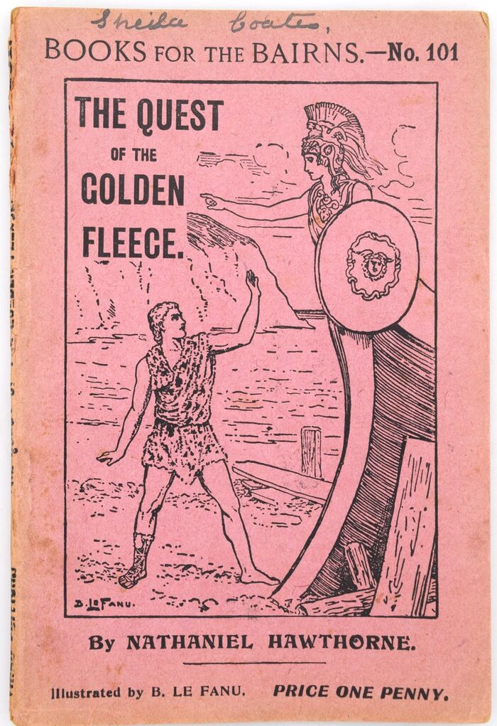 THE QUEST OF THE GOLDEN FLEECE Being The Adventures Of Jason And The Argonauts [Books For The Bairns No.101] Image