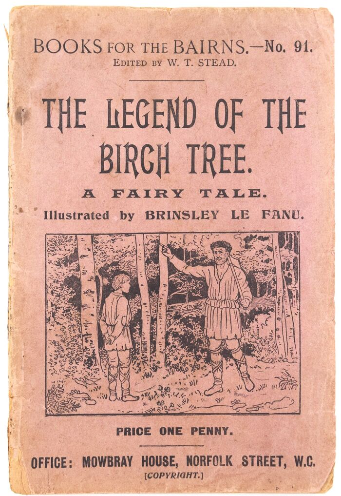 THE LEGEND OF THE BIRCH TREE A Fairy Tale  [Books For The Bairns No.91] Image