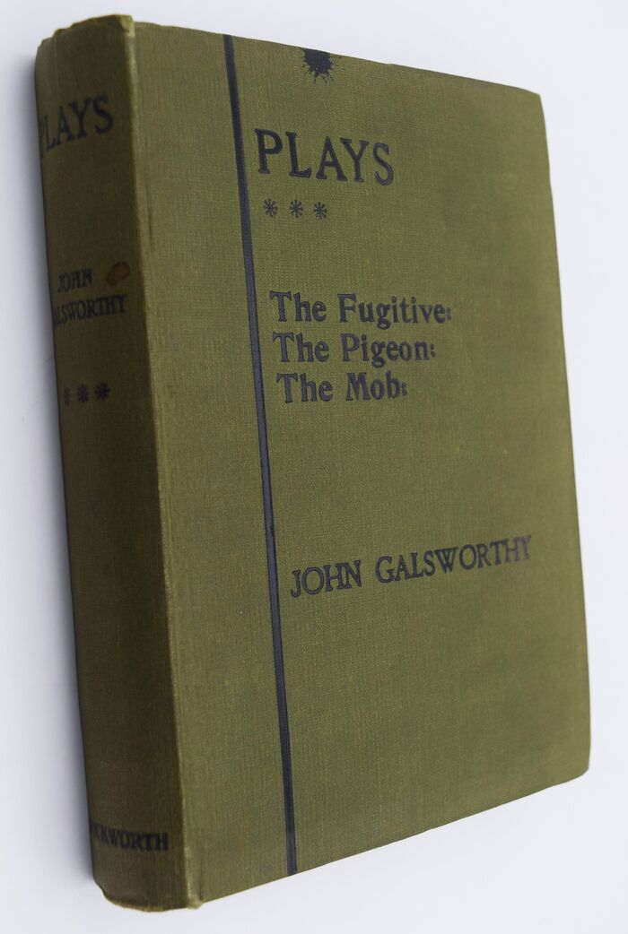 PLAYS: THIRD SERIES The Fugitive The Pigeon The Mob Image