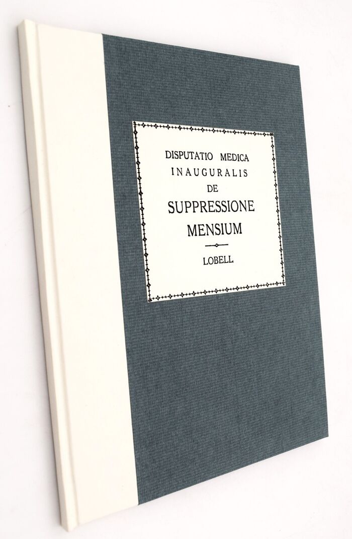 Disputatio Inauguralis Medica De Suppressione Mensium Image