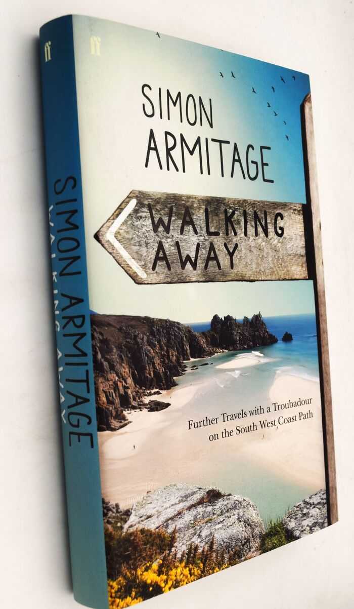 WALKING AWAY Further Travels With A Troubadour On The South West Coast Path [SOGNED] Image