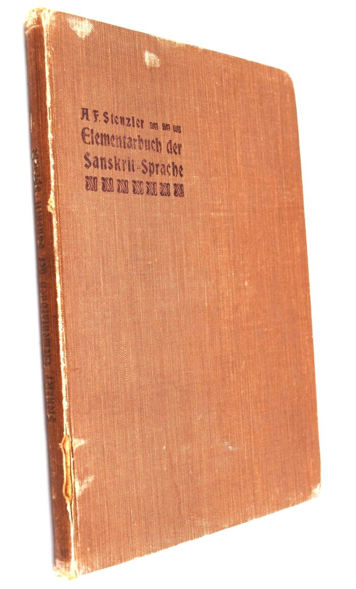 ELEMENTARBUCH DER SANSKRIT-SPRACHE: Grammatik, Texte, Wörterbuch Image