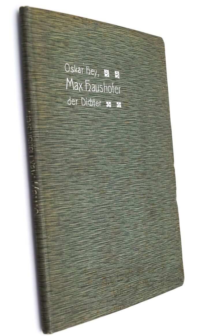 MAX HAUSHOFER Der Dichter Image
