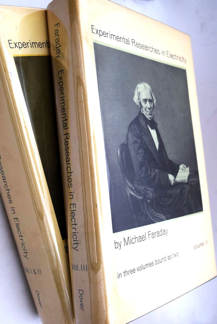 Experimental Researches In Electricity Volumes I, II and III Image