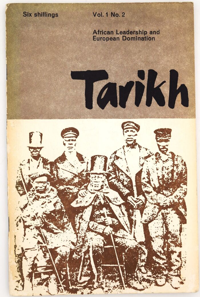 TARIKH 1966 Vol 1, No.2 African Leadership And European Domination Image