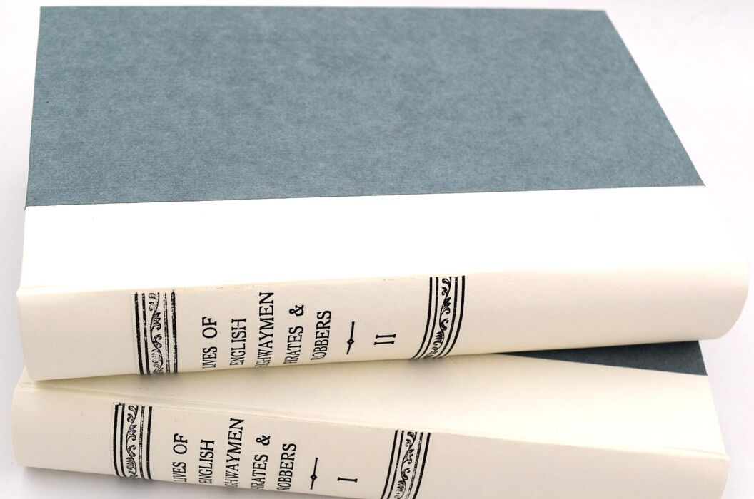 LIVES AND EXPLOITS OF ENGLISH HIGHWAYMEN, PIRATES AND ROBBERS in 2 volumes  Image