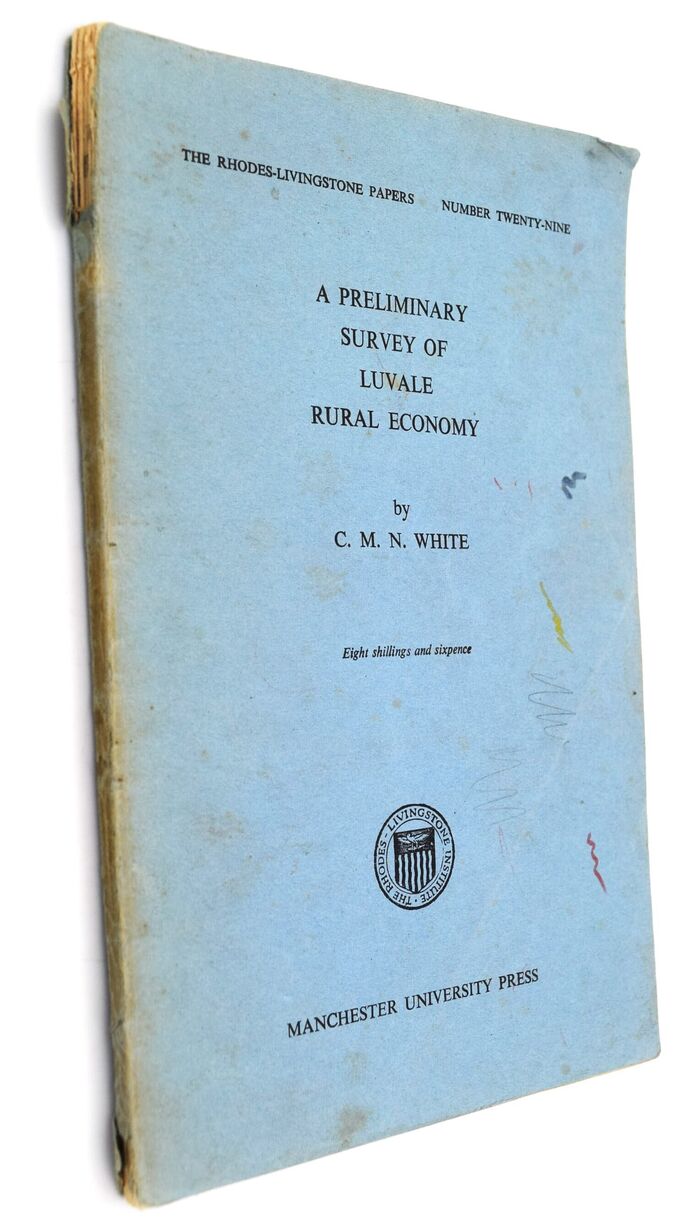 A Preliminary Survey Of Luvale Rural Economy Image