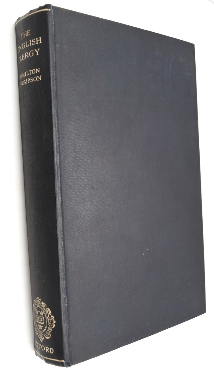THE ENGLISH CLERGY And Their Organization In The Latter Middle Ages The Ford Lectures For 1933 Image