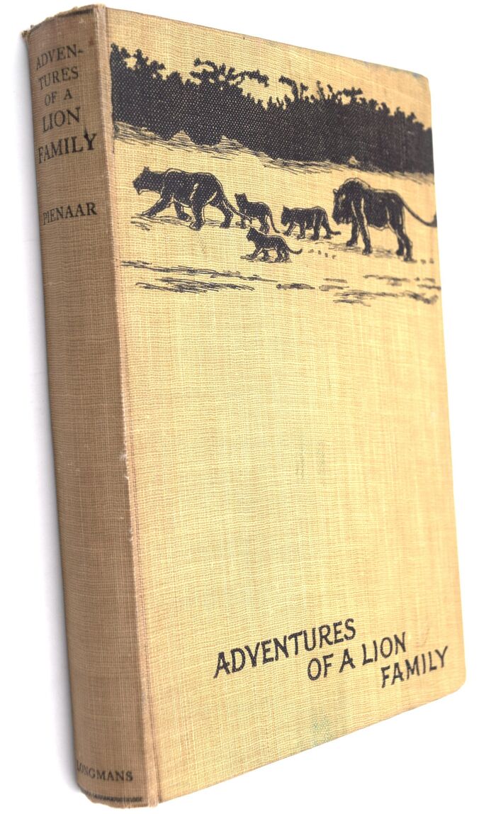 THE ADVENTURES OF A LION FAMILY And Other Studies Of Wild Life In East Africa Image