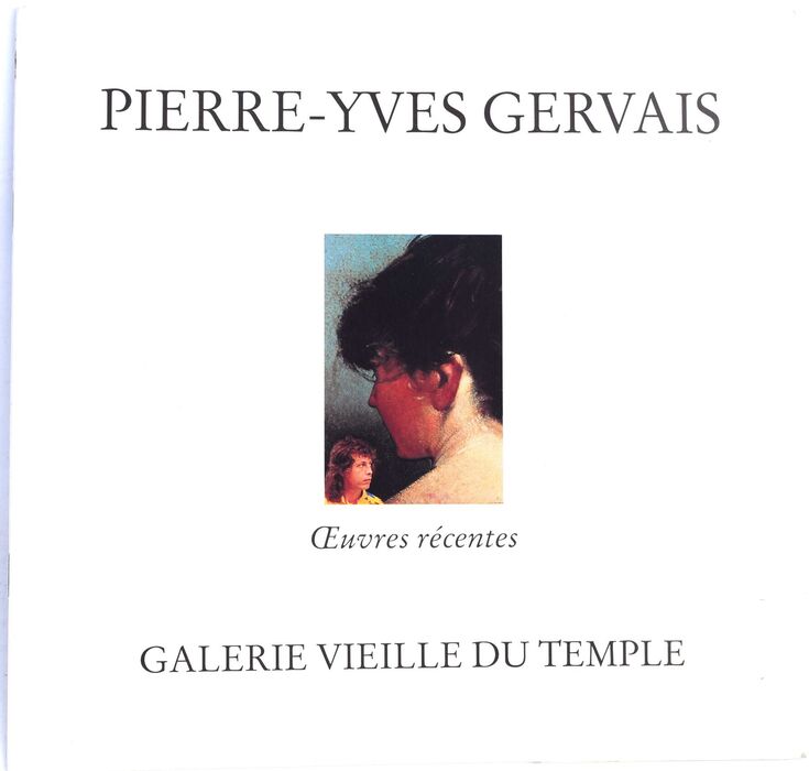PIERRE-YVES GERVAIS Oeuvres Récentes Image