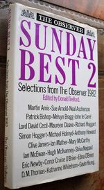 SUNDAY BEST 2 Selections From the Observer 1982