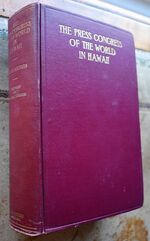 The Press Congress Of The World In Hawaii