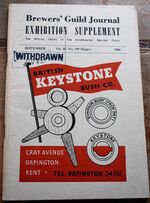 BREWERS' GUILD JOURNAL EXHIBITION SUPPLEMENT September1964 Vol.50 No.599(Supp.)
