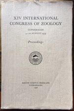 XIV International Congress of Zoology Proceedings Copenhagen 5-12 August 1953