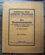 Das Proportionenwesen in der Geschichte der gotischen Baukunst und die Frage der Triangulation