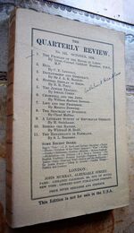 The Quarterly Review No.522 October 1934