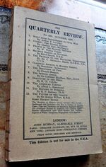 The Quarterly Review No.530 October 1936