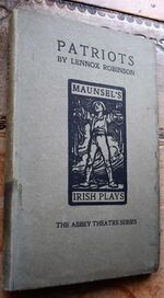 PATRIOTS A Play In Three Acts