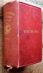 Oliver & Boyd's Edinburgh Alamanac and National Repository for the year 1895