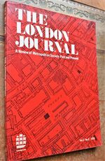 THE LONDON JOURNAL A Review Of Metropolitan Society Past And Present Vol.2 No.2 1976