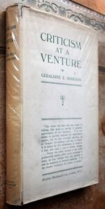 Criticism At A Venture