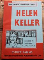 HELEN KELLER The Women Of Renown Series