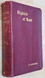 RIGHTED AT LAST, or Lady Croome's Secret