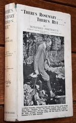 There's Rosemary.... There's Rue....