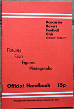 Doncaster Rovers Football Club Official Handbook 1976-77