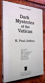Dark Mysteries Of The Vatican [Uncorrected Proof]