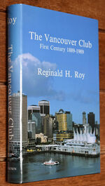 THE VANCOUVER CLUB First Century 1889-1989